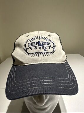 District Deep Eddy Vodka Two-Tone Cap - Navy and Cream